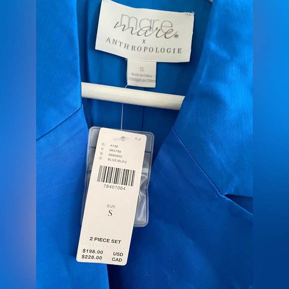 Mare Mare x Anthropologie Blazer Top & Mini Skirt Set - Picture 5 of 8